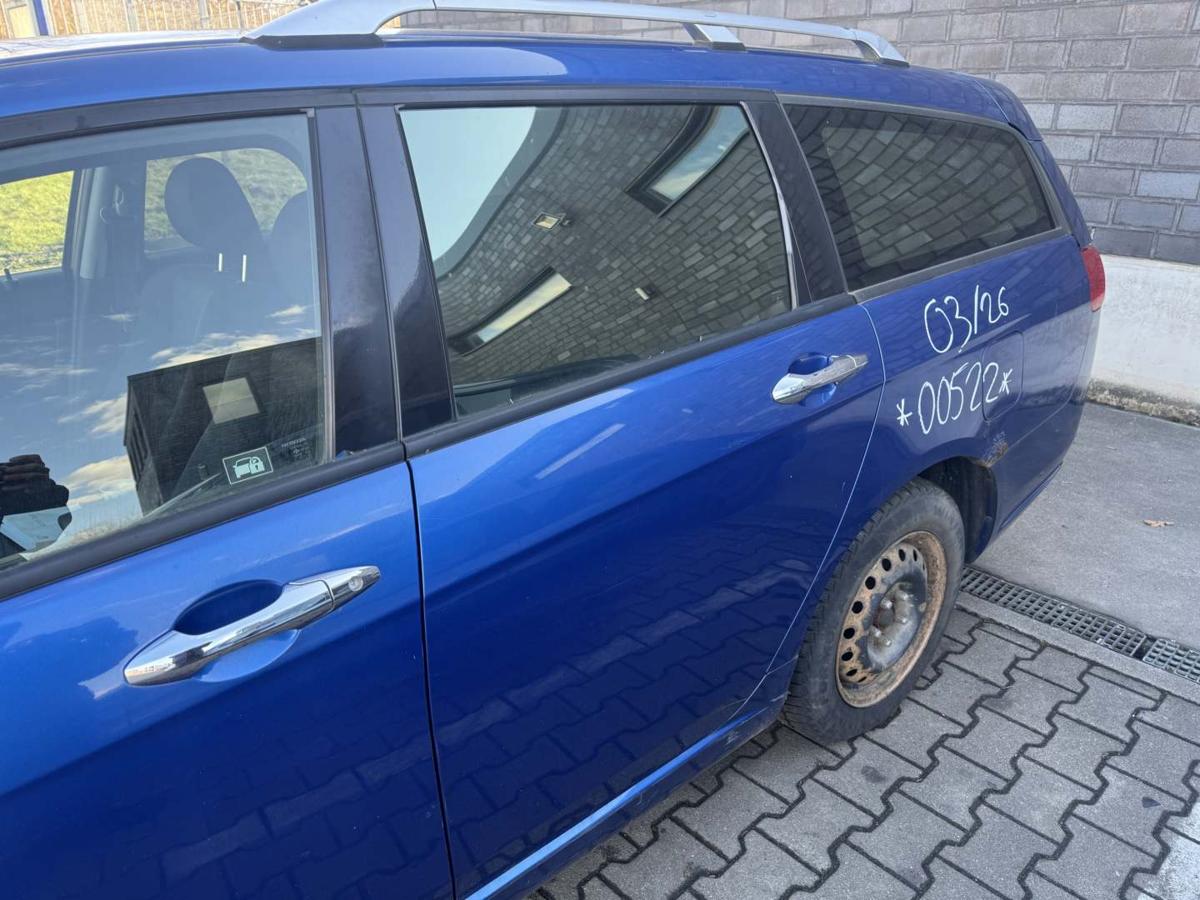 Honda Accord CM1 original T&uuml;r hinten links B.507P Arctic Blue Kombi Rohbau Bj.2003